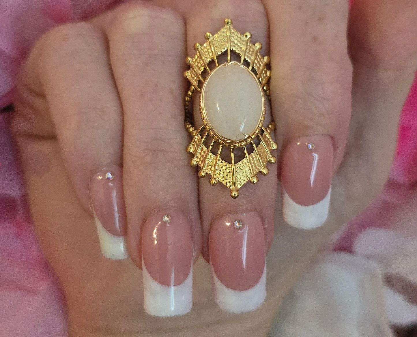 Bague dentelle