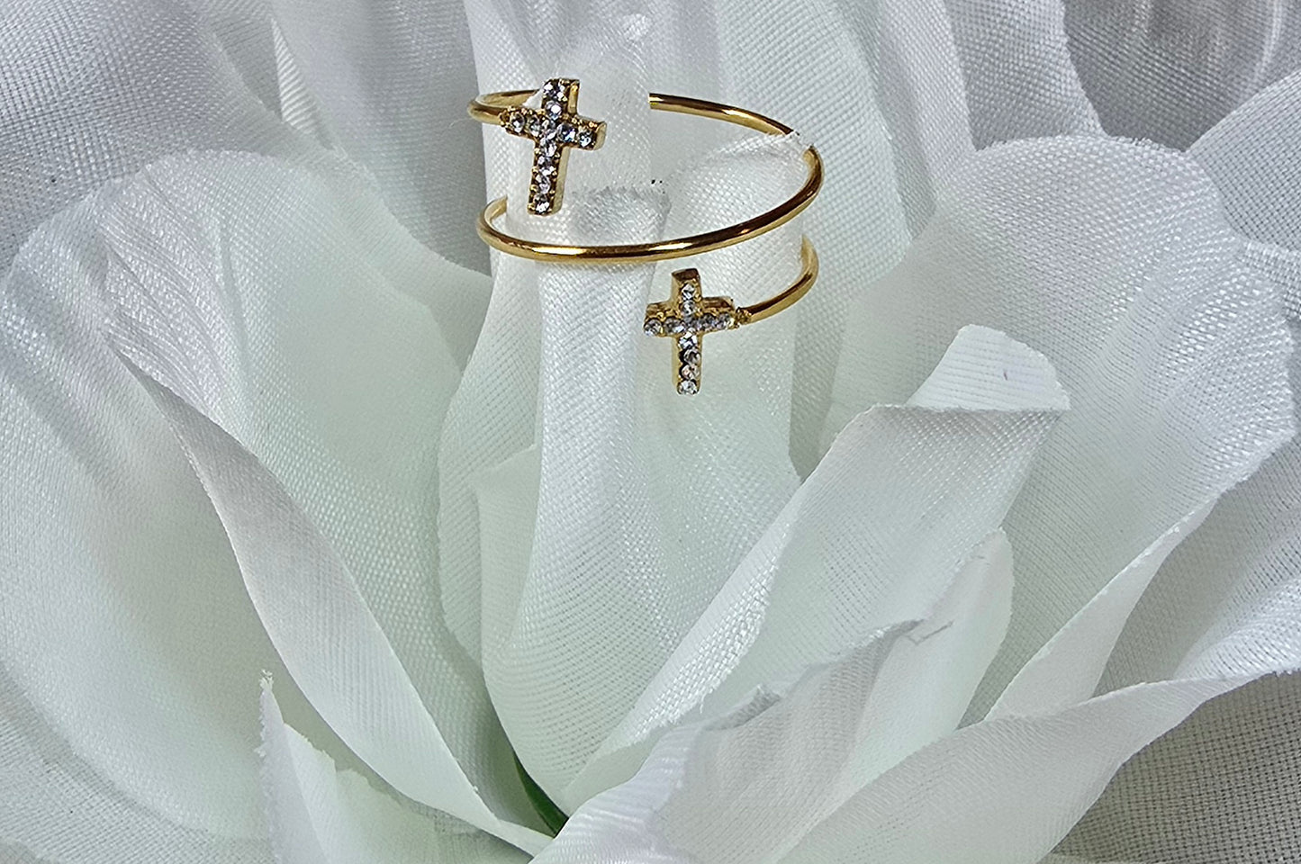Bague croix