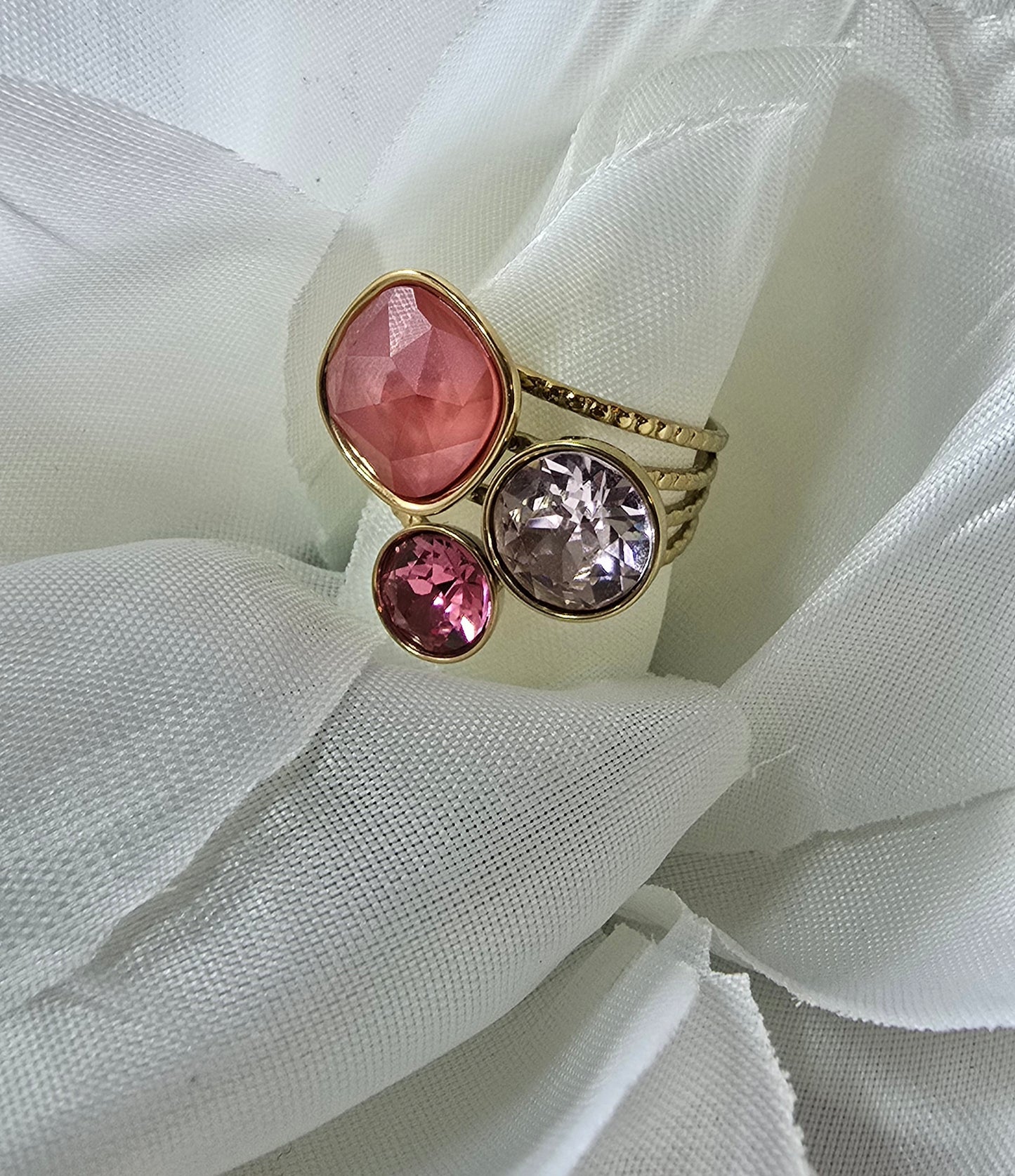 Bague cristaux de Swarovski