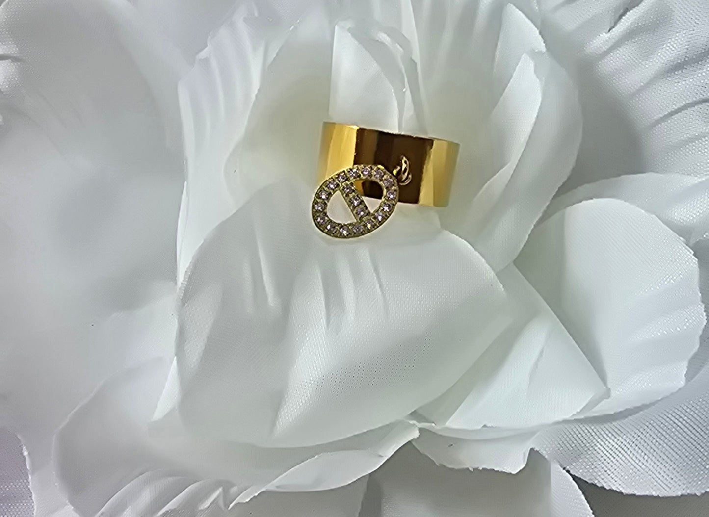 Bague strass
