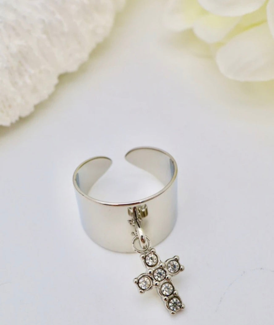 Bague croix
