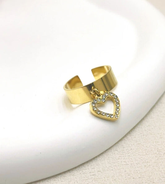 Bague cœur