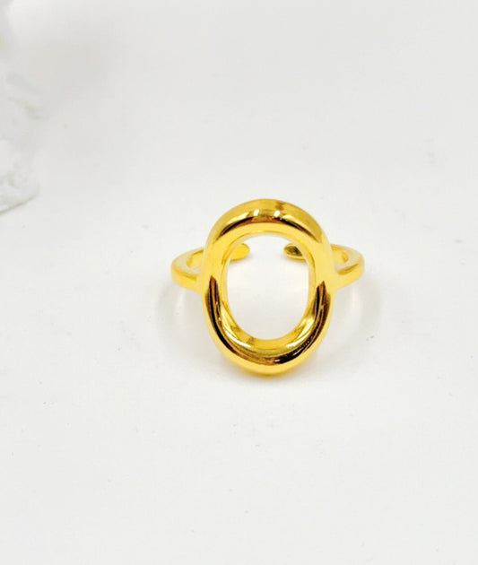 Bague ovale