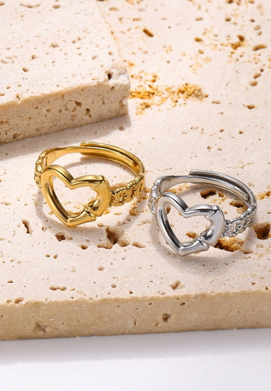 Bague cœur