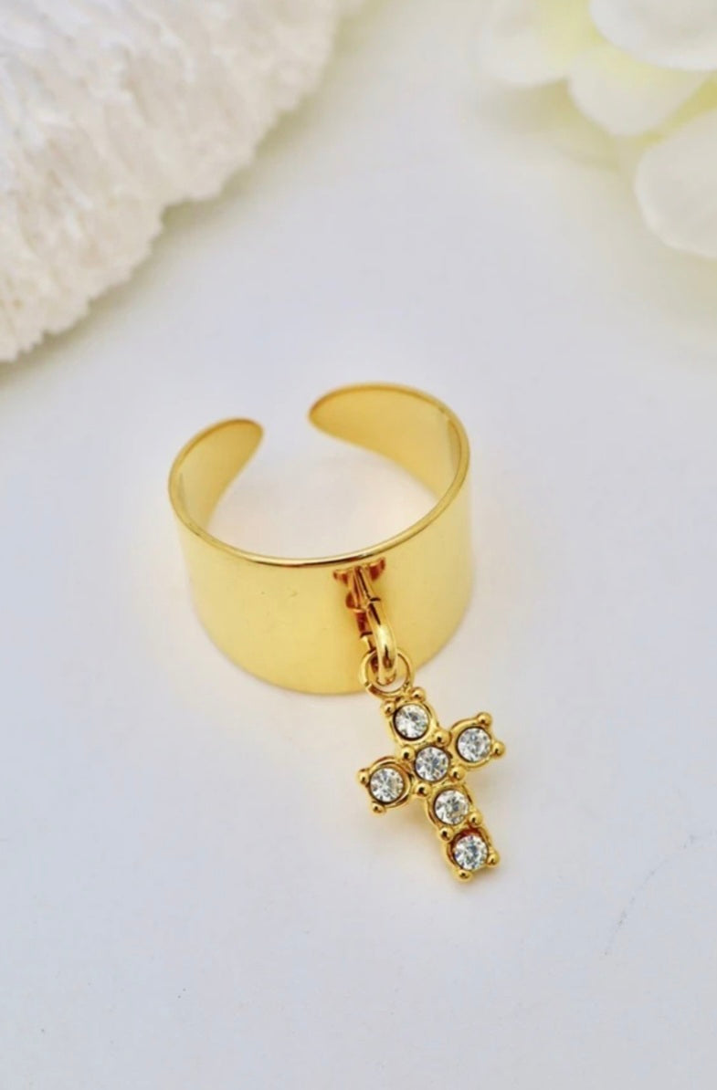 Bague croix