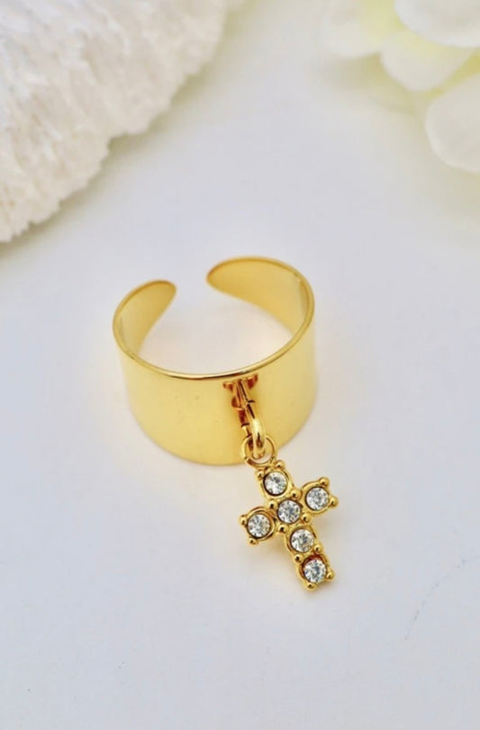 Bague croix
