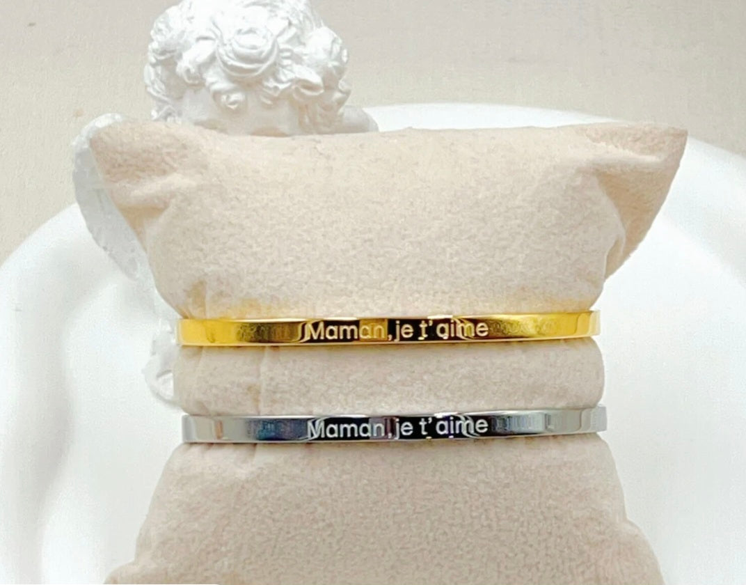 Bracelet maman je t'aime