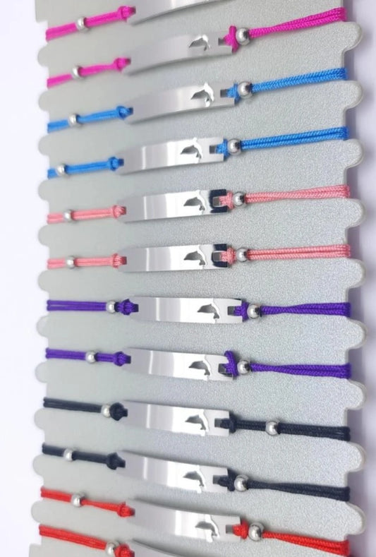 Bracelet dauphin 🐬 a gravé