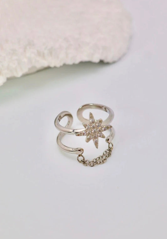 Bague étoile