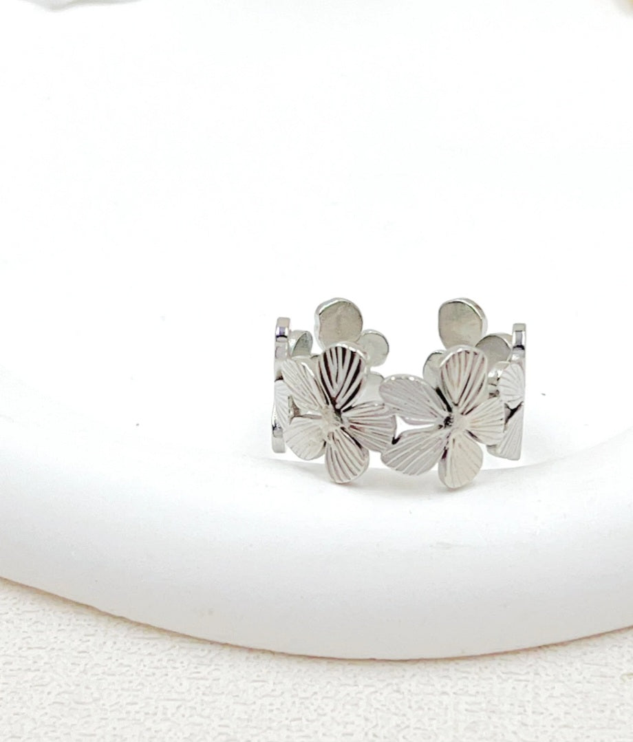 Bague fleur