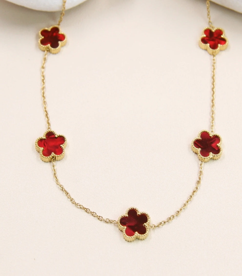 Collier trèfle