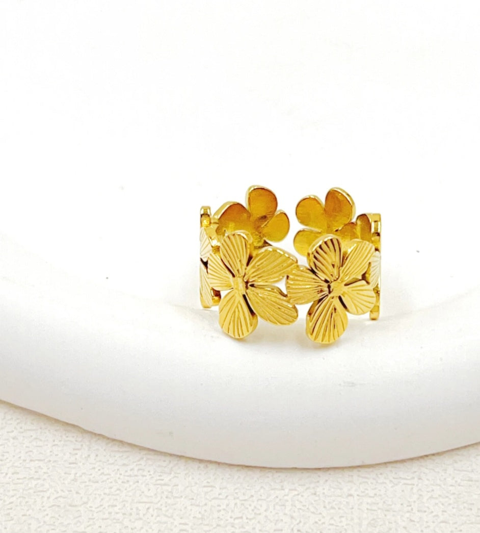 Bague fleur