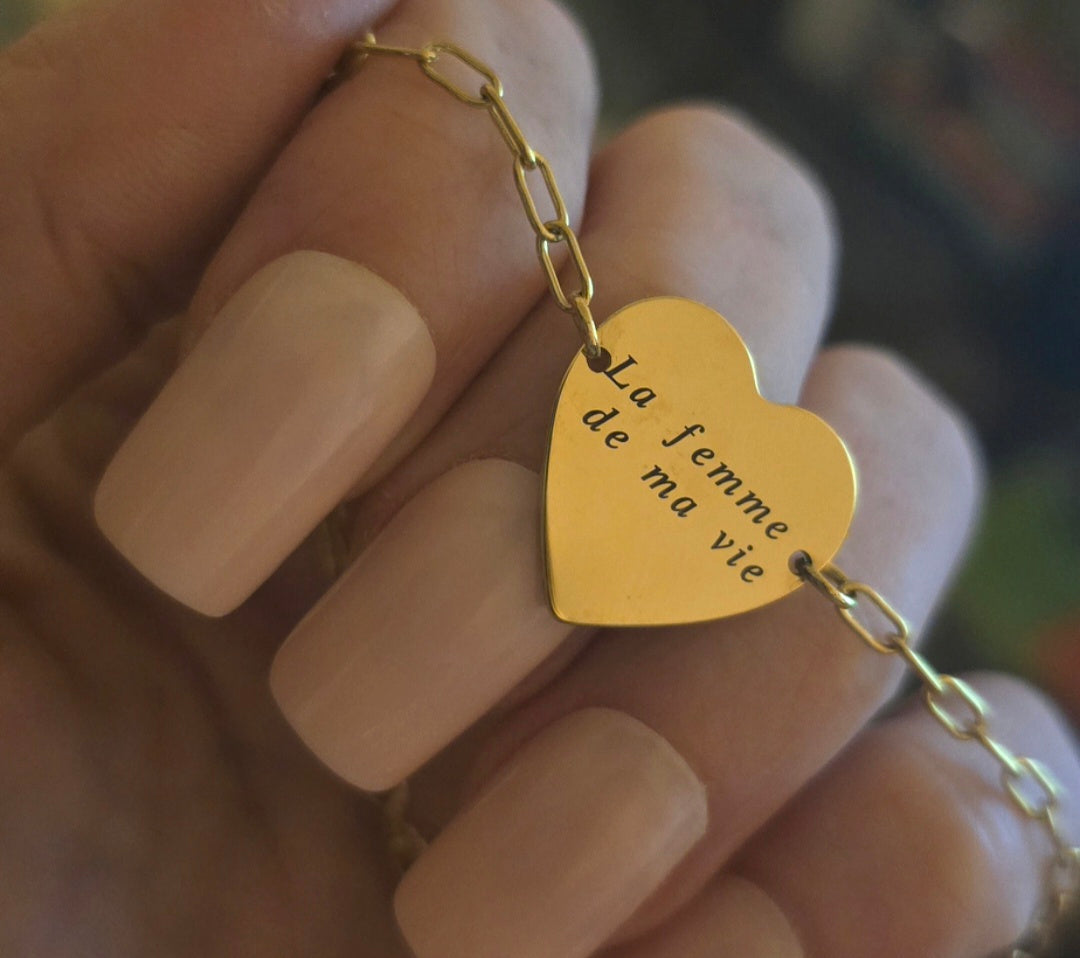 Bracelet coeur