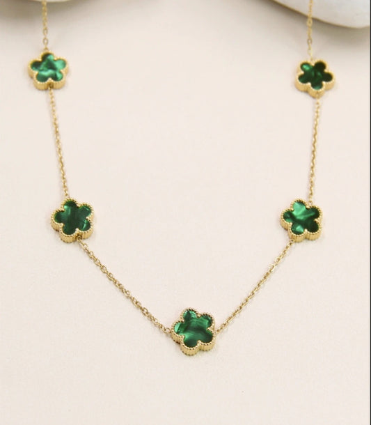 Collier trèfle